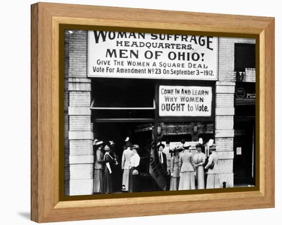 Suffrage Headquarters-null-Framed Premier Image Canvas