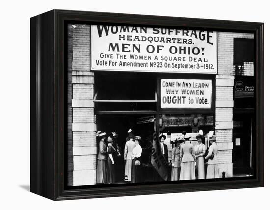 Suffrage Headquarters-null-Framed Premier Image Canvas