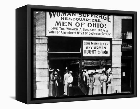 Suffrage Headquarters-null-Framed Premier Image Canvas