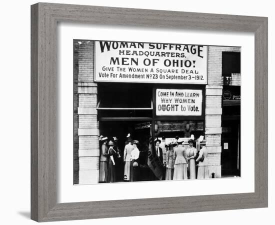 Suffrage Headquarters-null-Framed Premium Photographic Print