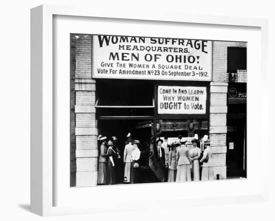 Suffrage Headquarters-null-Framed Photographic Print