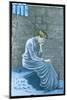 Suffragette in Jail, in Jail for the Thirty-Fourth Time-null-Mounted Art Print