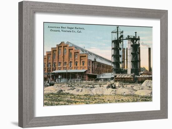 Sugar Beet Factory, Oxnard, California-null-Framed Art Print