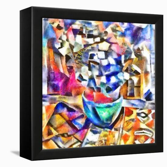 sugar bouquet,2017-Alex Caminker-Framed Premier Image Canvas