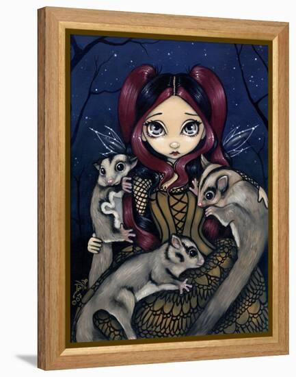 Sugar Gliders-Jasmine Becket-Griffith-Framed Stretched Canvas