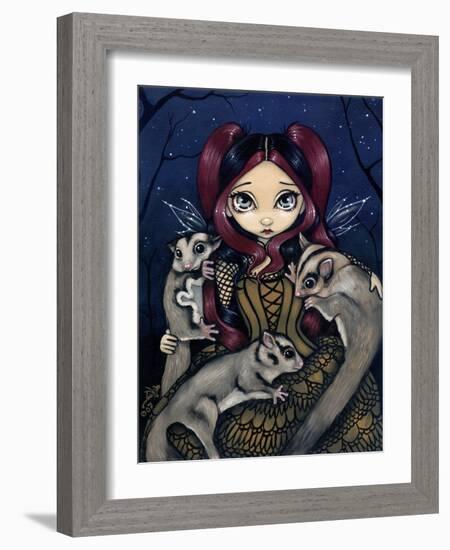 Sugar Gliders-Jasmine Becket-Griffith-Framed Art Print