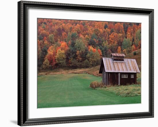 Sugar House on a Vermont Farm, USA-Charles Sleicher-Framed Photographic Print