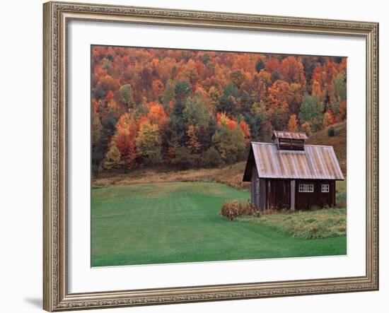 Sugar House on a Vermont Farm, USA-Charles Sleicher-Framed Photographic Print