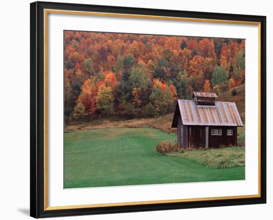 Sugar House on a Vermont Farm, USA-Charles Sleicher-Framed Photographic Print