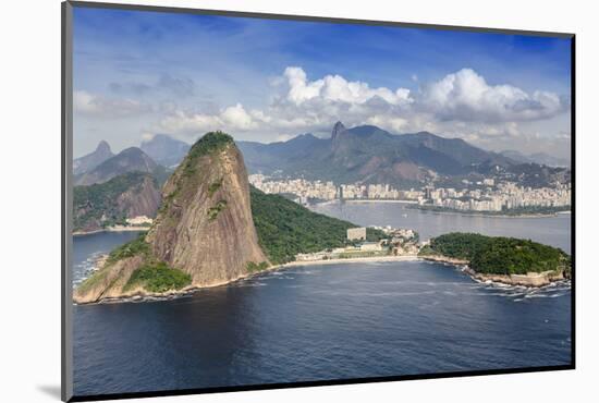 Sugar Loaf and Guanabara Bay, Rio De Janeiro, Brazil, South America-Alex Robinson-Mounted Photographic Print