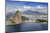 Sugar Loaf and Guanabara Bay, Rio De Janeiro, Brazil, South America-Alex Robinson-Mounted Photographic Print