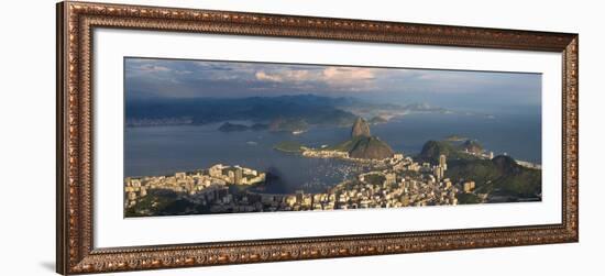 Sugar Loaf and Rio de Janeiro, Brazil-Michele Falzone-Framed Photographic Print