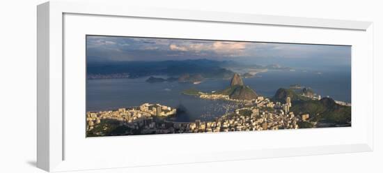 Sugar Loaf and Rio de Janeiro, Brazil-Michele Falzone-Framed Photographic Print