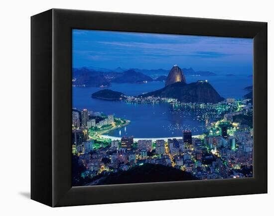 Sugar Loaf Mountain, Rio de Janeiro, Brazil-null-Framed Premier Image Canvas