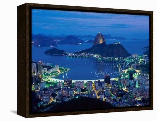 Sugar Loaf Mountain, Rio de Janeiro, Brazil-null-Framed Premier Image Canvas