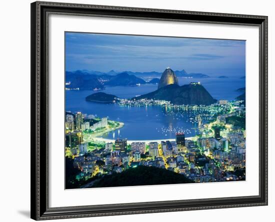 Sugar Loaf Mountain, Rio de Janeiro, Brazil-null-Framed Photographic Print