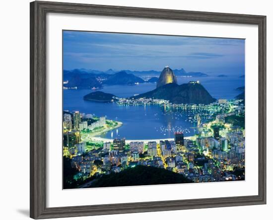 Sugar Loaf Mountain, Rio de Janeiro, Brazil--Framed Photographic Print