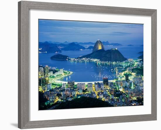 Sugar Loaf Mountain, Rio de Janeiro, Brazil-null-Framed Photographic Print