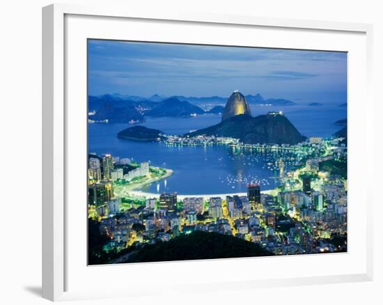 Sugar Loaf Mountain, Rio de Janeiro, Brazil-null-Framed Photographic Print