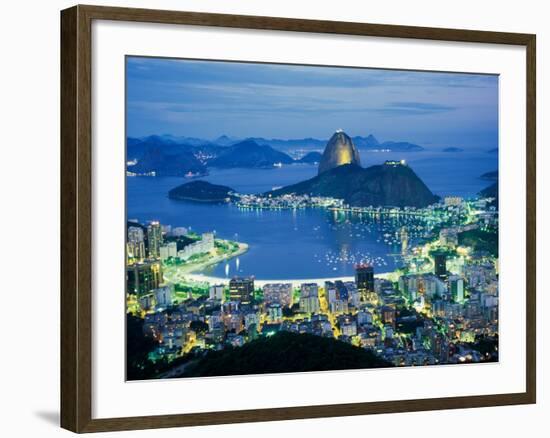 Sugar Loaf Mountain, Rio de Janeiro, Brazil-null-Framed Photographic Print