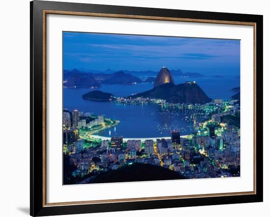 Sugar Loaf Mountain, Rio de Janeiro, Brazil-null-Framed Photographic Print