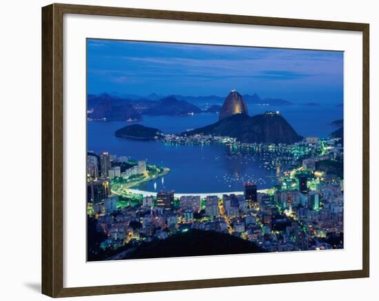 Sugar Loaf Mountain, Rio de Janeiro, Brazil-null-Framed Photographic Print