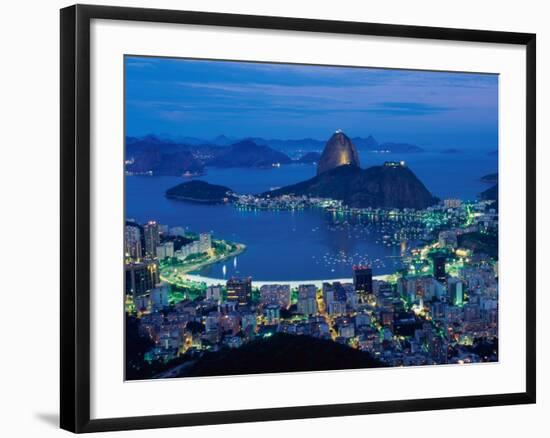 Sugar Loaf Mountain, Rio de Janeiro, Brazil-null-Framed Photographic Print