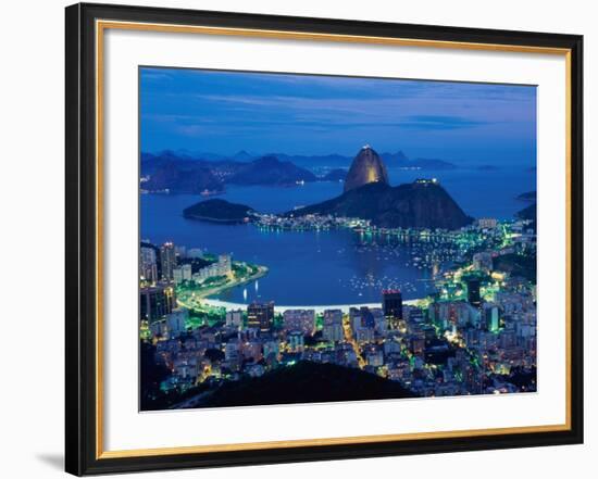 Sugar Loaf Mountain, Rio de Janeiro, Brazil-null-Framed Photographic Print