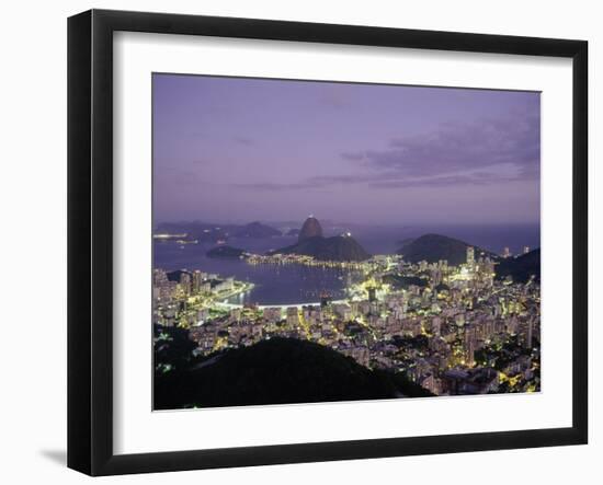 Sugar Loaf Mountain, Rio de Janeiro, Brazil-null-Framed Photographic Print