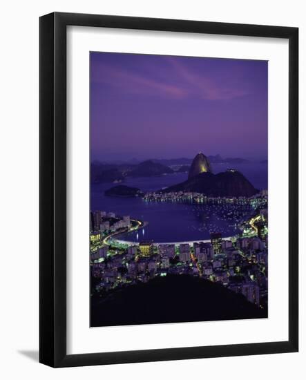 Sugar Loaf Mountain, Rio de Janeiro, Brazil-null-Framed Photographic Print