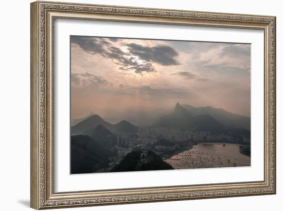 Sugar Loaf, Rio de Janeiro, Brazil-Richard Silver-Framed Photographic Print