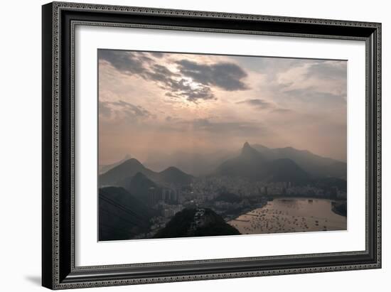 Sugar Loaf, Rio de Janeiro, Brazil-Richard Silver-Framed Photographic Print