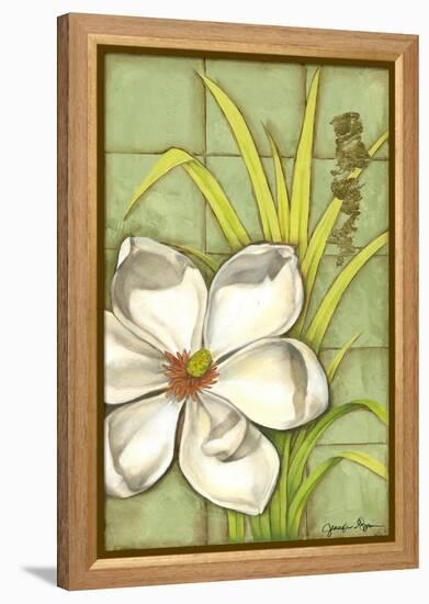 Sugar Magnolia II-Jennifer Goldberger-Framed Stretched Canvas