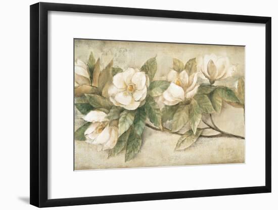 Sugar Magnolia Vintage-Albena Hristova-Framed Art Print