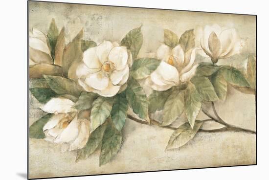 Sugar Magnolia Vintage-Albena Hristova-Mounted Art Print