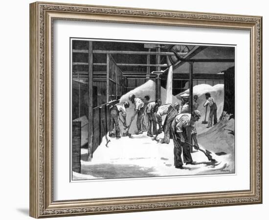 Sugar Making at the Counterslip Refinery, Bristol, 1873-WB Murray-Framed Giclee Print