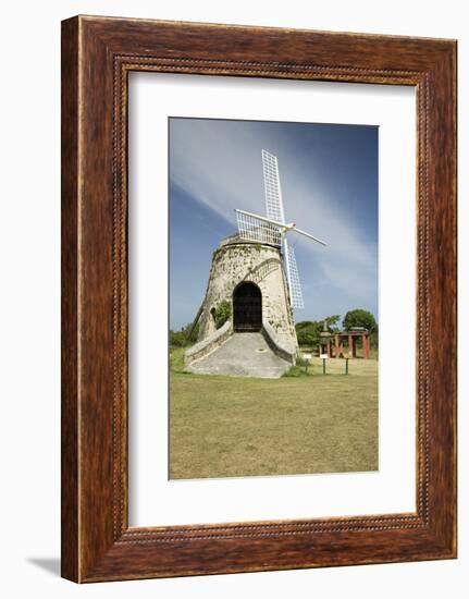 Sugar Mill at Estate Whim in St. Croix-Macduff Everton-Framed Photographic Print