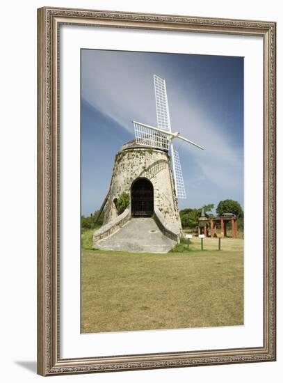 Sugar Mill at Estate Whim in St. Croix-Macduff Everton-Framed Photographic Print