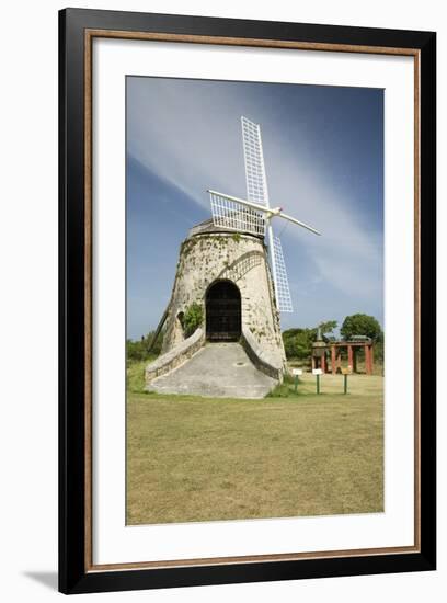 Sugar Mill at Estate Whim in St. Croix-Macduff Everton-Framed Photographic Print