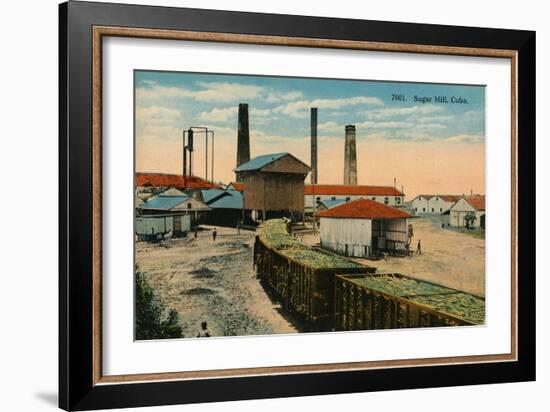 Sugar Mill, Cuba, c1910-Unknown-Framed Giclee Print