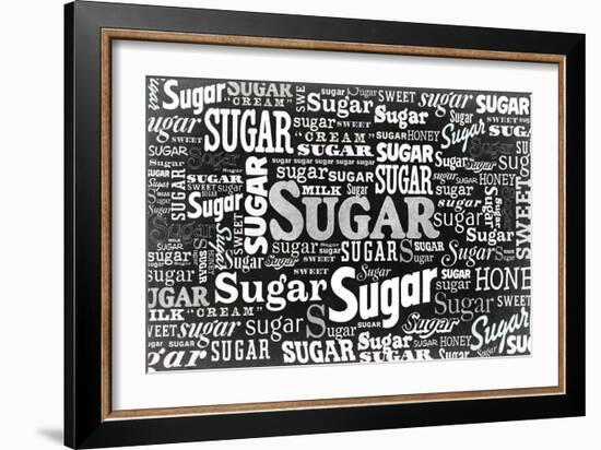 Sugar Pattern-null-Framed Giclee Print