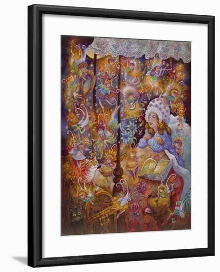 Sugar Plum Fairies-Bill Bell-Framed Giclee Print