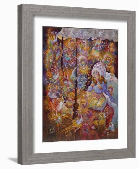 Sugar Plum Fairies-Bill Bell-Framed Giclee Print