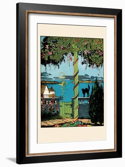 Sugar Plum Tree and the Black Cat-Eugene Field-Framed Art Print