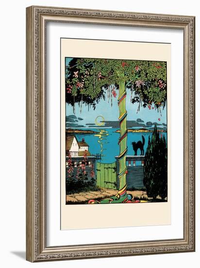 Sugar Plum Tree and The Black Cat-Eugene Field-Framed Art Print