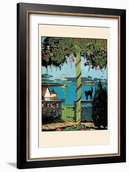 Sugar Plum Tree and The Black Cat-Eugene Field-Framed Art Print