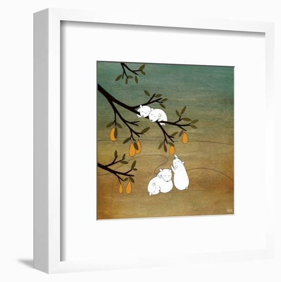 Sugar Plum Tree-Kristiana Pärn-Framed Art Print