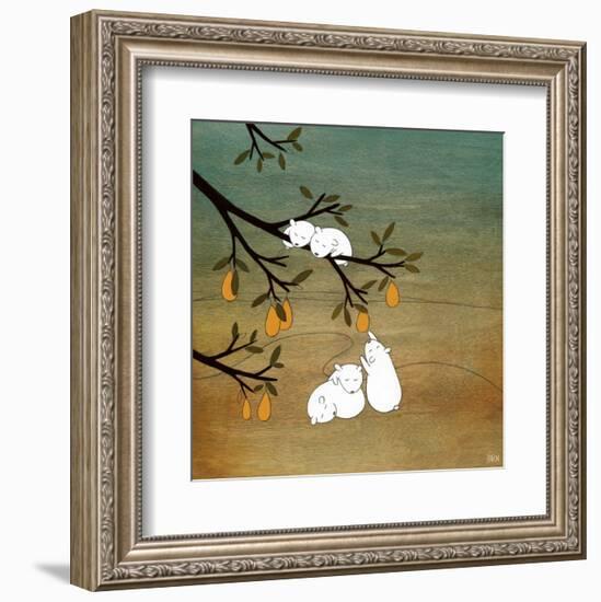 Sugar Plum Tree-Kristiana Pärn-Framed Art Print