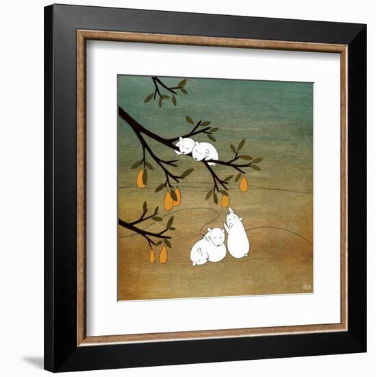 Sugar Plum Tree-Kristiana Pärn-Framed Art Print