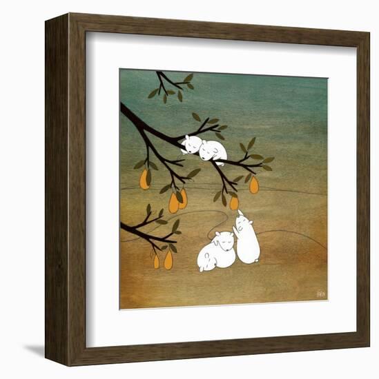 Sugar Plum Tree-Kristiana Pärn-Framed Art Print